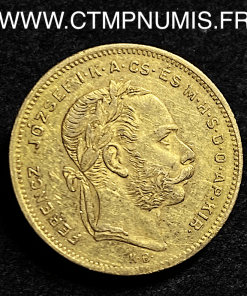 HONGRIE 20 FRANCS 8 FORINT OR 1871 KB