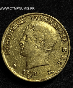 ITALIE 20 LIRE OR NAPOLEON I° 1811 MILAN