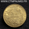 10 FRANCS OR CERES II° REPUBLIQUE 1896 A PARIS