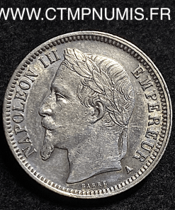 1 FRANC ARGENT NAPOLEON III 1868 A PARIS