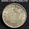 20 CENTIMES NAPOLEON III 1867 BB STRASBOURG