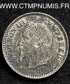 20 CENTIMES ARGENT NAPOLEON III 1868 A PARIS