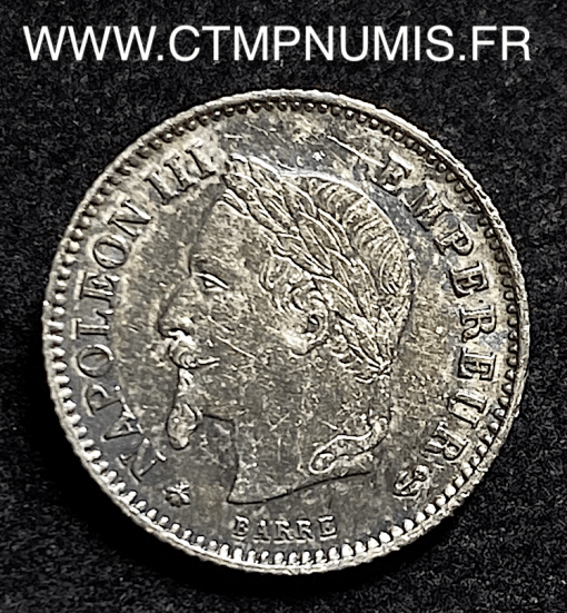 20 CENTIMES ARGENT NAPOLEON III 1868 A PARIS