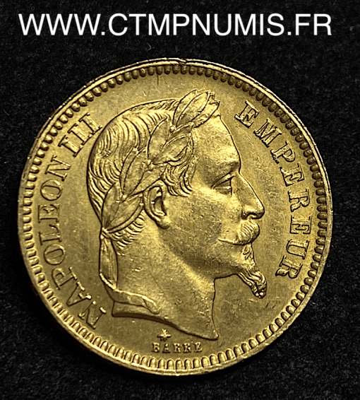 20 FRANCS OR NAPOLEON III 1861 A PARIS