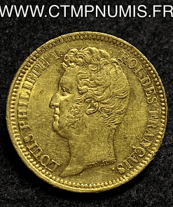 20 FRANCS OR LOUIS PHILIPPE I° 1831 A PARIS