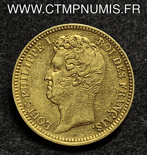 ,20,FRANCS,OR,LOUIS,PHILIPPE,1831,W,LILLE,