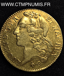 DOUBLE LOUIS D'OR  BANDEAU 1768 M TOULOUSE 