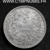 ,5,FRANCS,ARGENT,HERCULE,1873,A,PARIS,