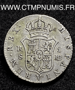 ,ESPAGNE,REAL,ARGENT,FERDINAND,1832,SEVILLE,