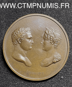 ,MEDAILLE,MARIAGE,NAPOLEON,MARIE,LOUISE,1810