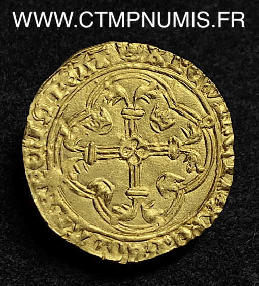 ,CHARLES,VII,OR,ECU,NEUF,7°,EMISSION,TOULOUSE,