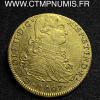 ,PEROU,8 ,SCUDOS,OR,CHARLES ,III,1807,LIMA,