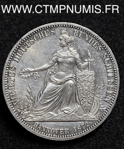 ,MEDAILLE,ARGENT,TALER,HANOVRE,1872,