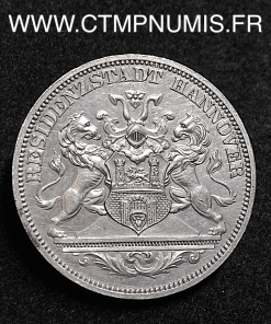 ,MEDAILLE,ARGENT,TALER,HANOVRE,1872, 