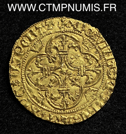 ,CHARLES,VII,ECU,D'OR,A,LA,COURONNE,TOULOUSE,