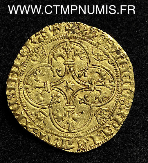 ,CHARLES,VII,ECU,D'OR,A,LA,COURONNE,TOULOUSE,