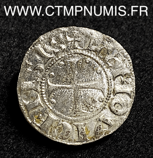 ,LIMOUSIN,DENIER,ARGENT,DIT,BARBARIN,LIMOGES,