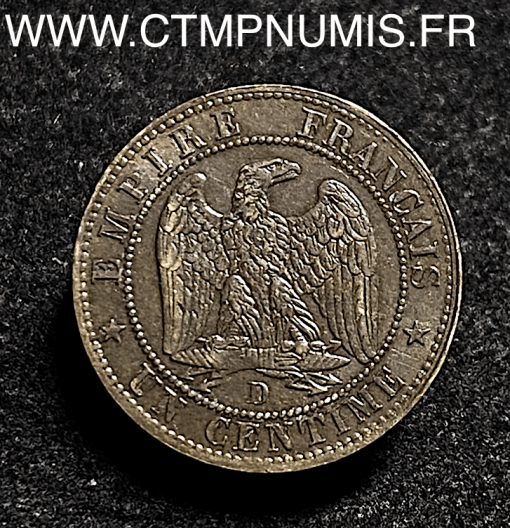 ,1,CENTIME,NAPOLEON,III,TETE,NUE,1853,D,LYON,