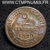 ,MONNAIE,2 ,CENTIMES,DANIEL,DUPUIS,1920,SUP,