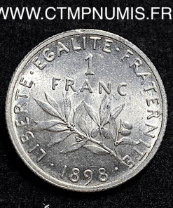 ,1,FRANC,SEMEUSE,ARGENT,1898, 