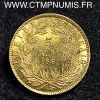 ,5,FRANCS,OR,NAPOLEON,III,TETE,NUE,1860,PARIS,