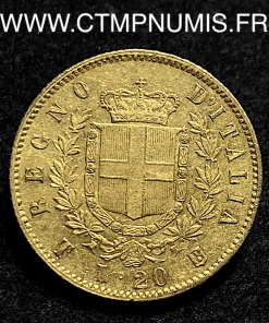 ,ITALIE,20,LIRE,OR,VICTOR,EMMANNUEL,1861,TURIN,