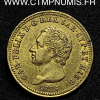 ,ITALIE,40,LIRE,OR,CHARLES,FELIX,1825,GENES,