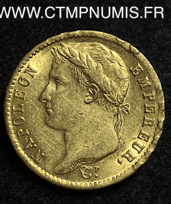 ,20,FRANCS,OR,NAPOLEON,I°,EMPIRE,1810,A,PARIS,