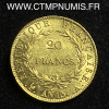 ,20,FRANCS,OR,NAPOLEON,EMPEREUR,AN,13,PARIS,