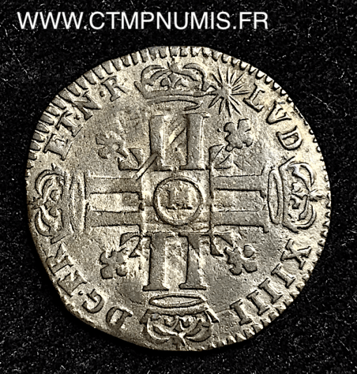 ,LOUIS,XIV,SOL,DE,15,DENIER,1692,M,TOULOUSE,