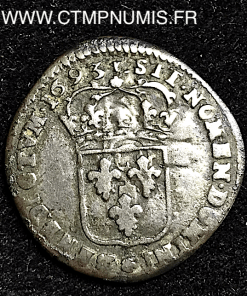 ,LOUIS,XIV,SOL,DE,15,DENIER,1693,M,TOULOUSE,