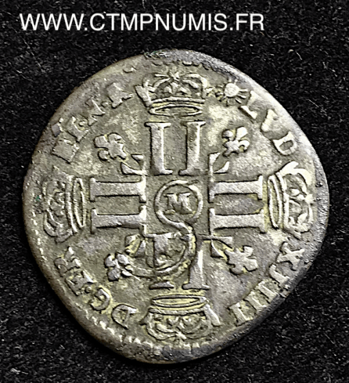 ,LOUIS,XIV,SOL,DE,15,DENIER,1693,M,TOULOUSE,