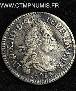 ,LOUIS,XIV,4,SOLS,2,L,ARGENT,1691,TOULOUSE,