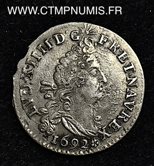 ,LOUIS,XIV,4,SOLS,AUX,2,L,1692,M,TOULOUSE,