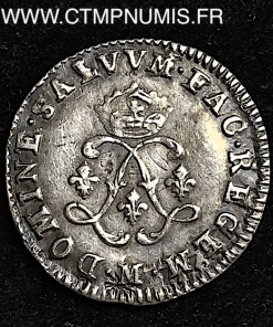 ,MONNAIE,ROYALE,LOUIS,XIV,4,SOLS,AUX,2,L,ARGENT,1693,M,TOULOUSE,ROSE,