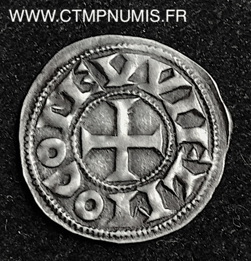 ,MONNAIE,FEODALE,LANGUEDOC,DENIER,ARGENT,GUILLAUME,IV,TOULOUSE,