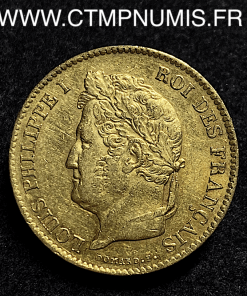 ,40,FRANCS,OR,LOUIS,PHILIPPE,I°,1834,L,BAYONNE,