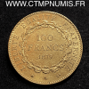 ,100,FRANCS,OR,GENIE,1879,A,PARIS,MONNAIE,
