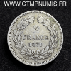 ,2,FRANCS,CERES,SANS,LEGENDE,1871,BORDEAUX,