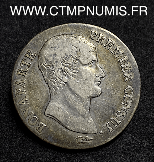 ,5,FRANCS,ARGENT,NAPOLEON,,AN,12,TOULOUSE,