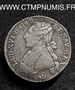 ,LOUIS,XVI,1/5,ECU,ARGENT,1778,M,TOULOUSE,