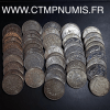 10 FRANCS ARGENT HERCULE DATES VARIEES LOT DE 50 EXEMPLAIRES