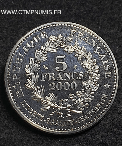 ,5,FRANCS,STATERE,DES,PARISII,2000,SPL,