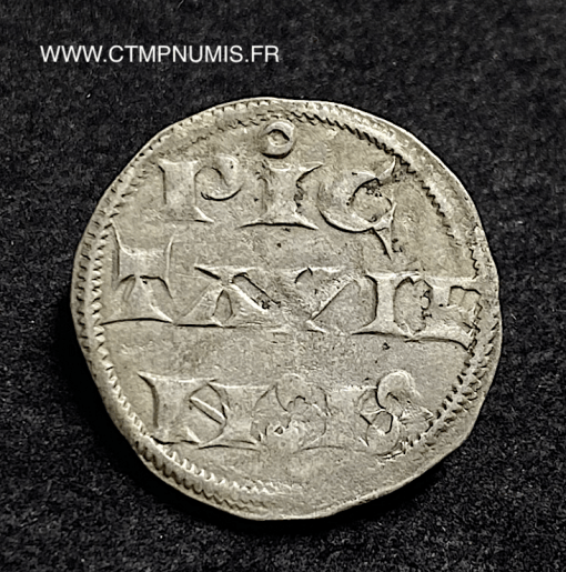 ,POITOU,DENIER,ARGENT,RICHARD,COEUR,DE,LION,