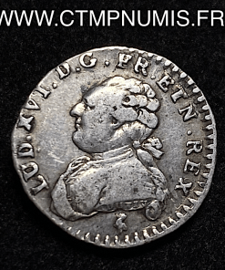 ,LOUIS,XVI,1/20,ECU,BUSTE,FORT,1783,A,PARIS,