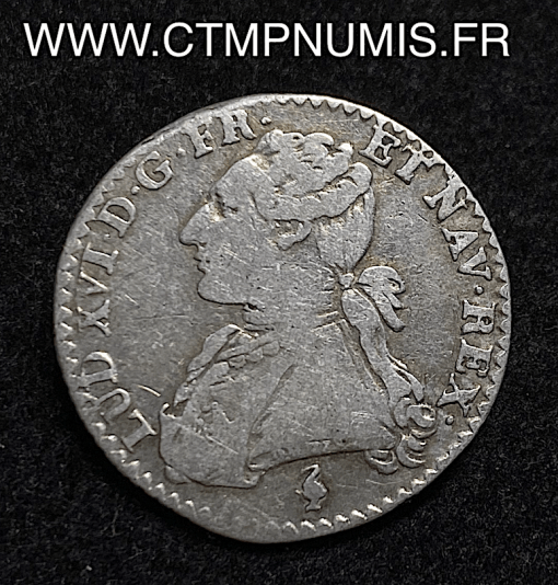 ,LOUIS,XVI,1/10,ECU,ARGENT,1776,A,PARIS,