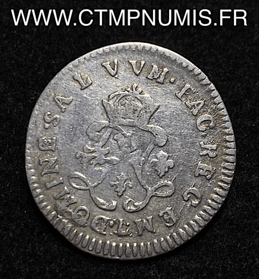 ,MONNAIE,ROYALE,LOUIS,XIV,4,SOLS,AUX,2,L,ARGENT,1692,L,BAYONNE,