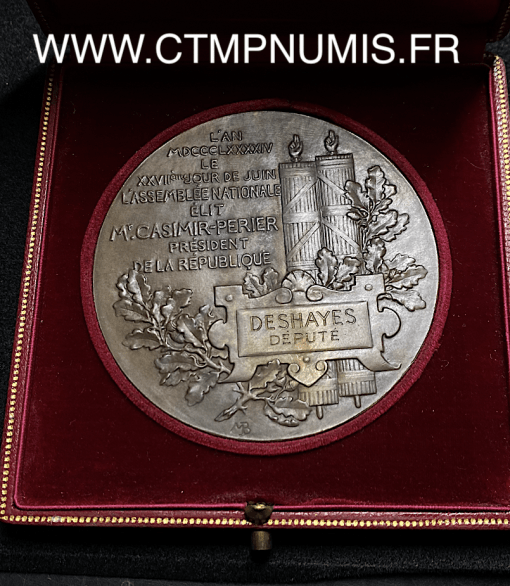 ,MEDAILLE,ELECTION,CASIMIR,PERIER,JUIN,1894,