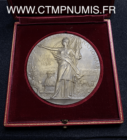 ,MEDAILLE,ELECTION,FELIX,FAURE,17,ANVIER,1895,