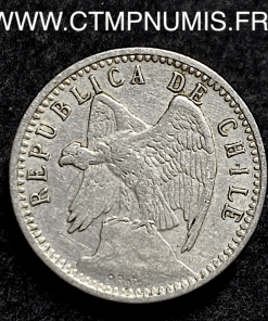 ,CHILI,5,CENTAVOS,ARGENT,1896,